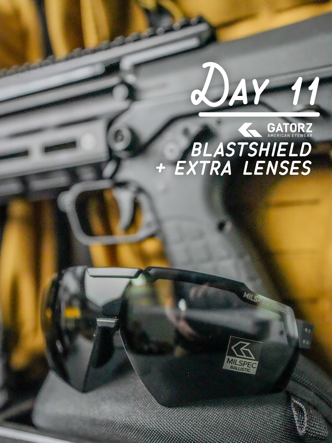 Day 11 - Gatorz Blastshield + Extra Lenses