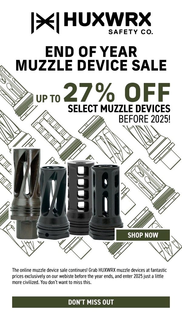 HUXWRX Safety Co Site-Wide Black Friday Sale, Starting Monday, Nov 25th