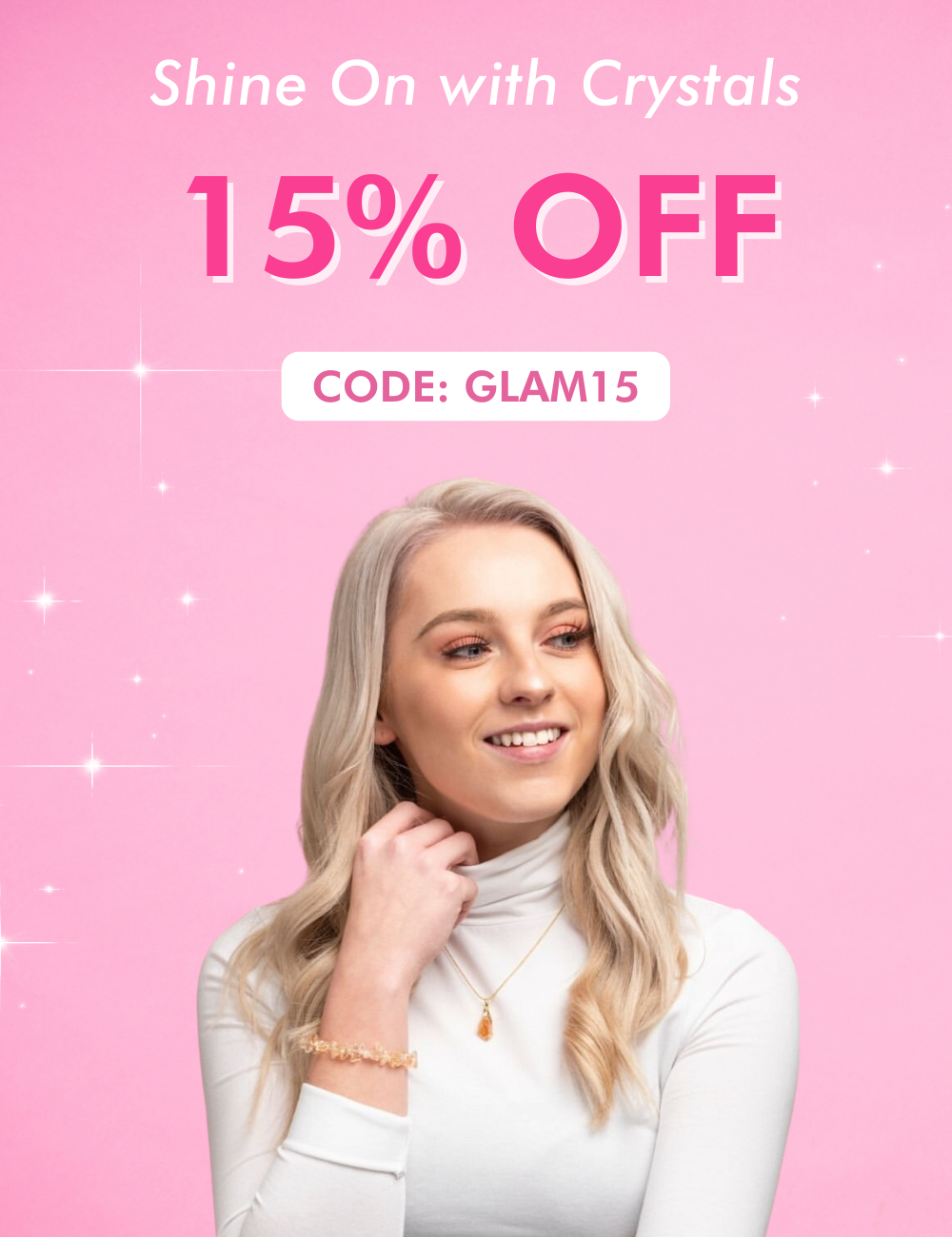 Shine On With 15 Off 💸 Cosmic Crystals