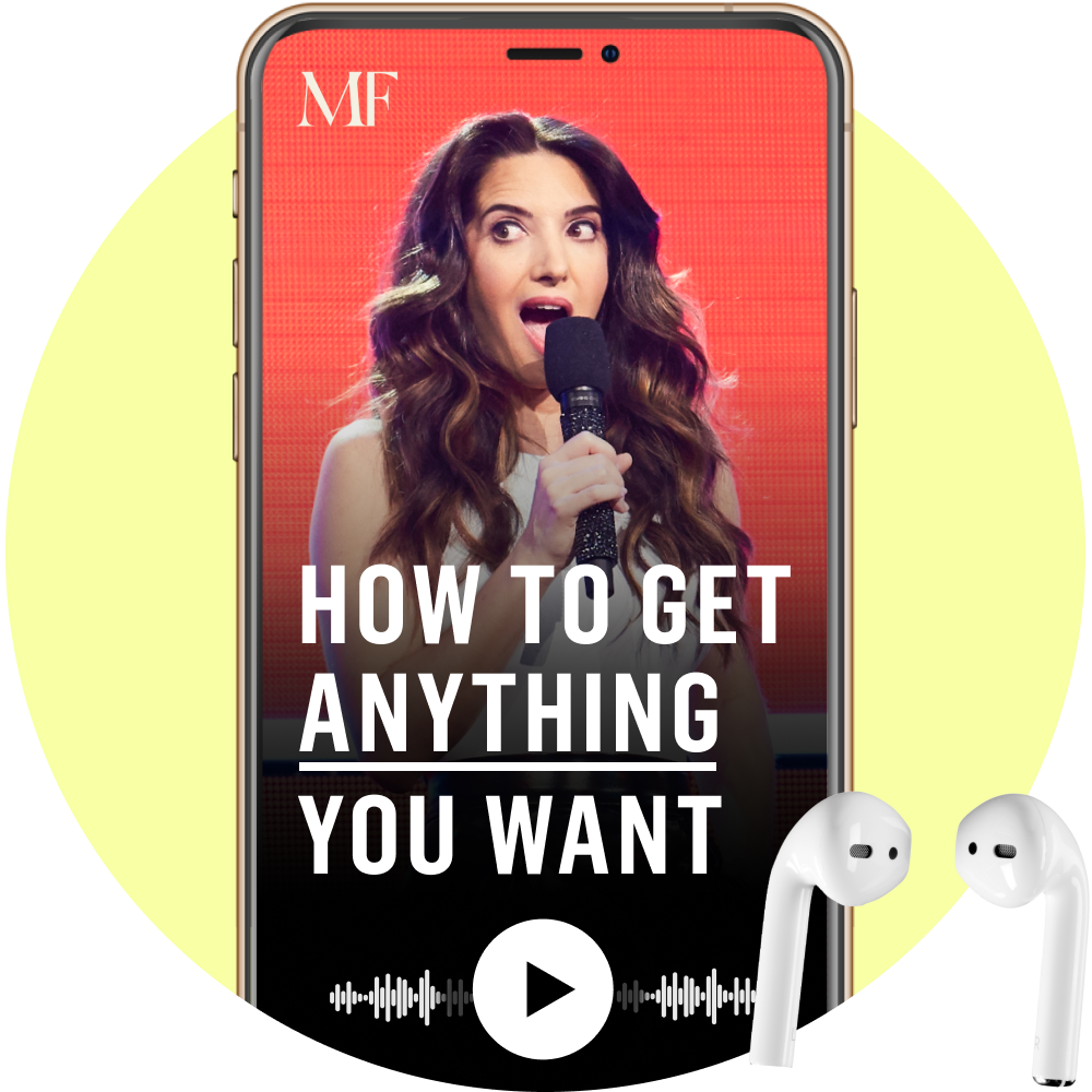 Listen to the audio training you asked for: "How To Get Anything You Want."