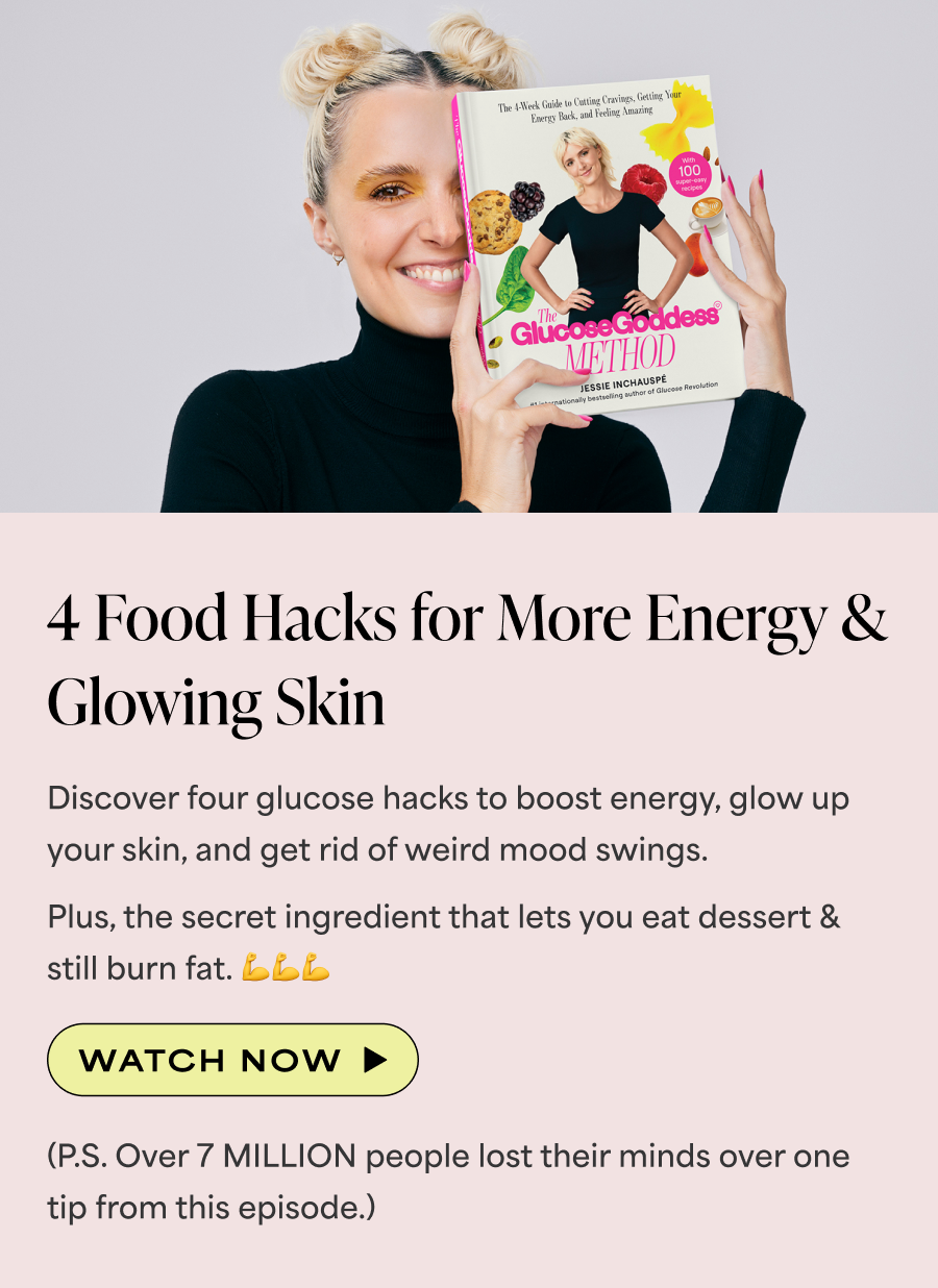 Discover four glucose hacks to boost energy, glow up your skin, and get rid of weird mood swings.