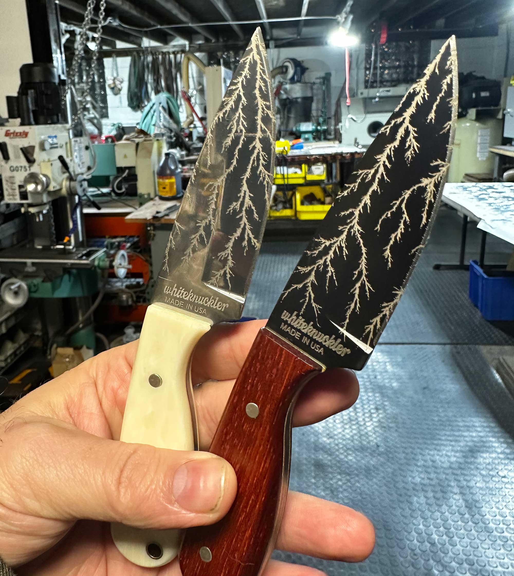 LIGHTNING KNIFE! Only 4 left on the first release! Whiteknuckler