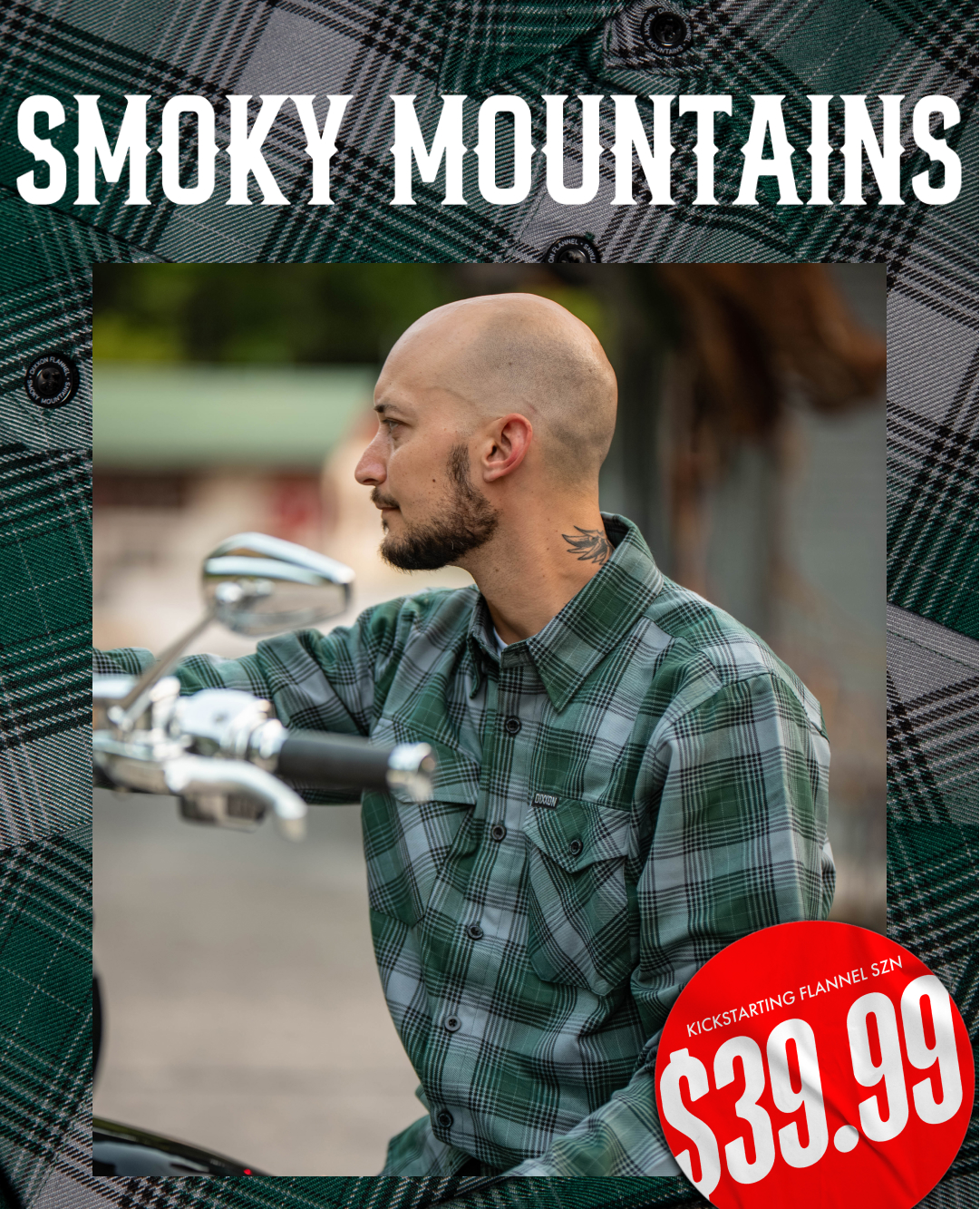 Smoky Mountains Flannel