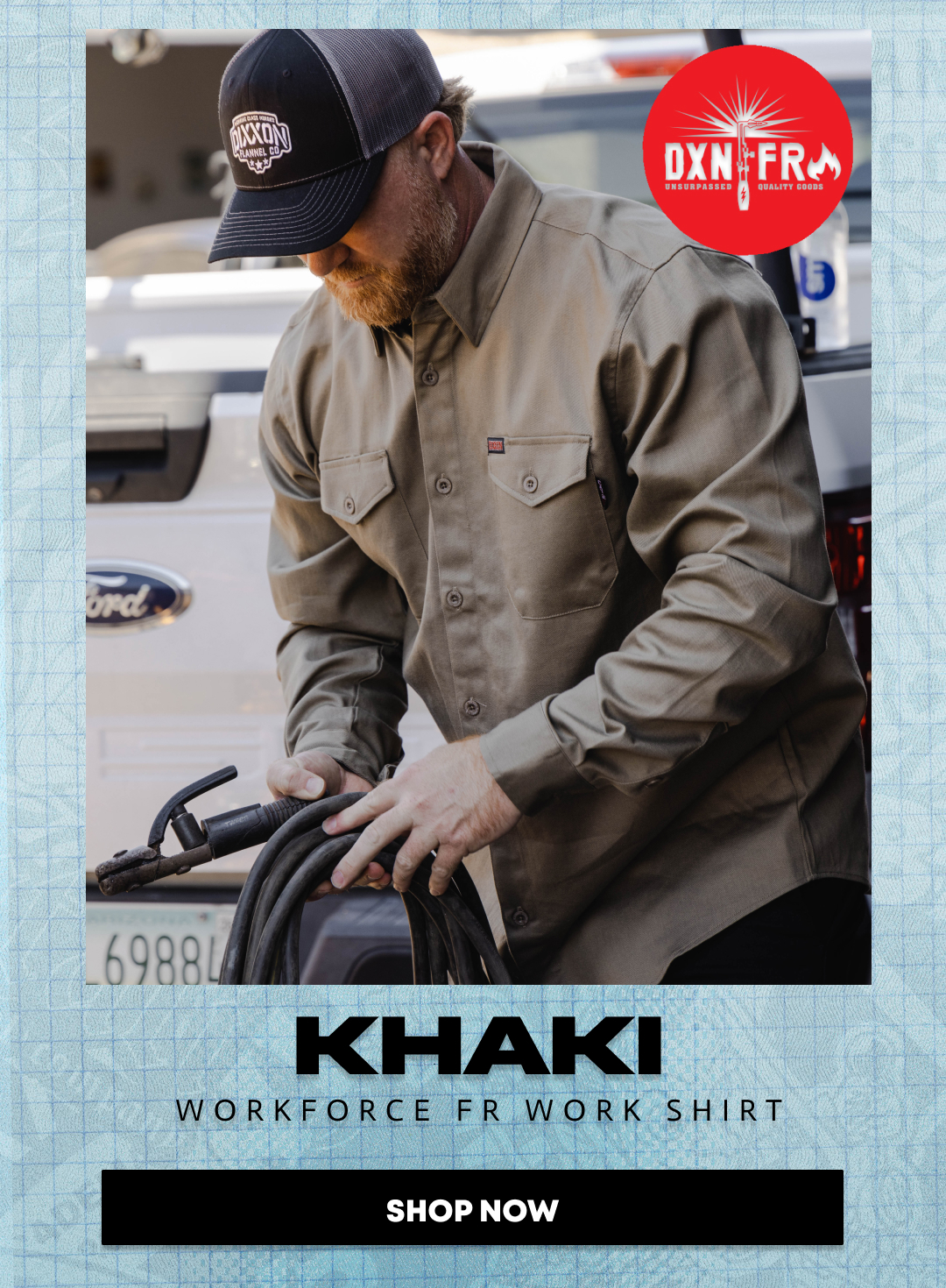 Workforce FR Flannel - Khaki