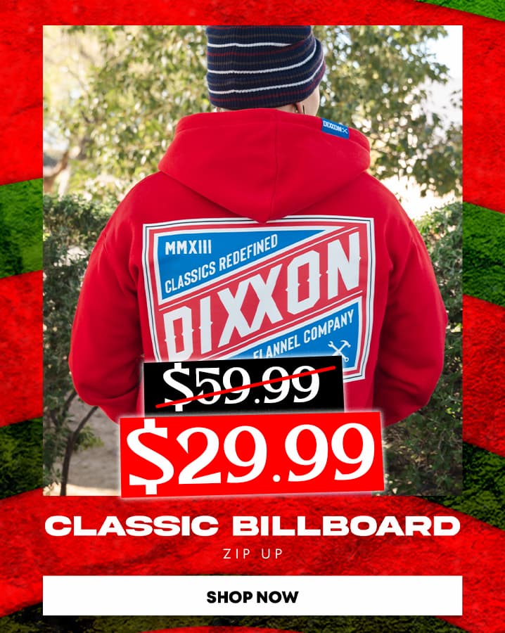 Classic Billboard Zip Up