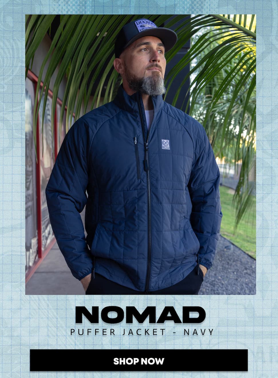 Nomad Puffer Jacket - Navy