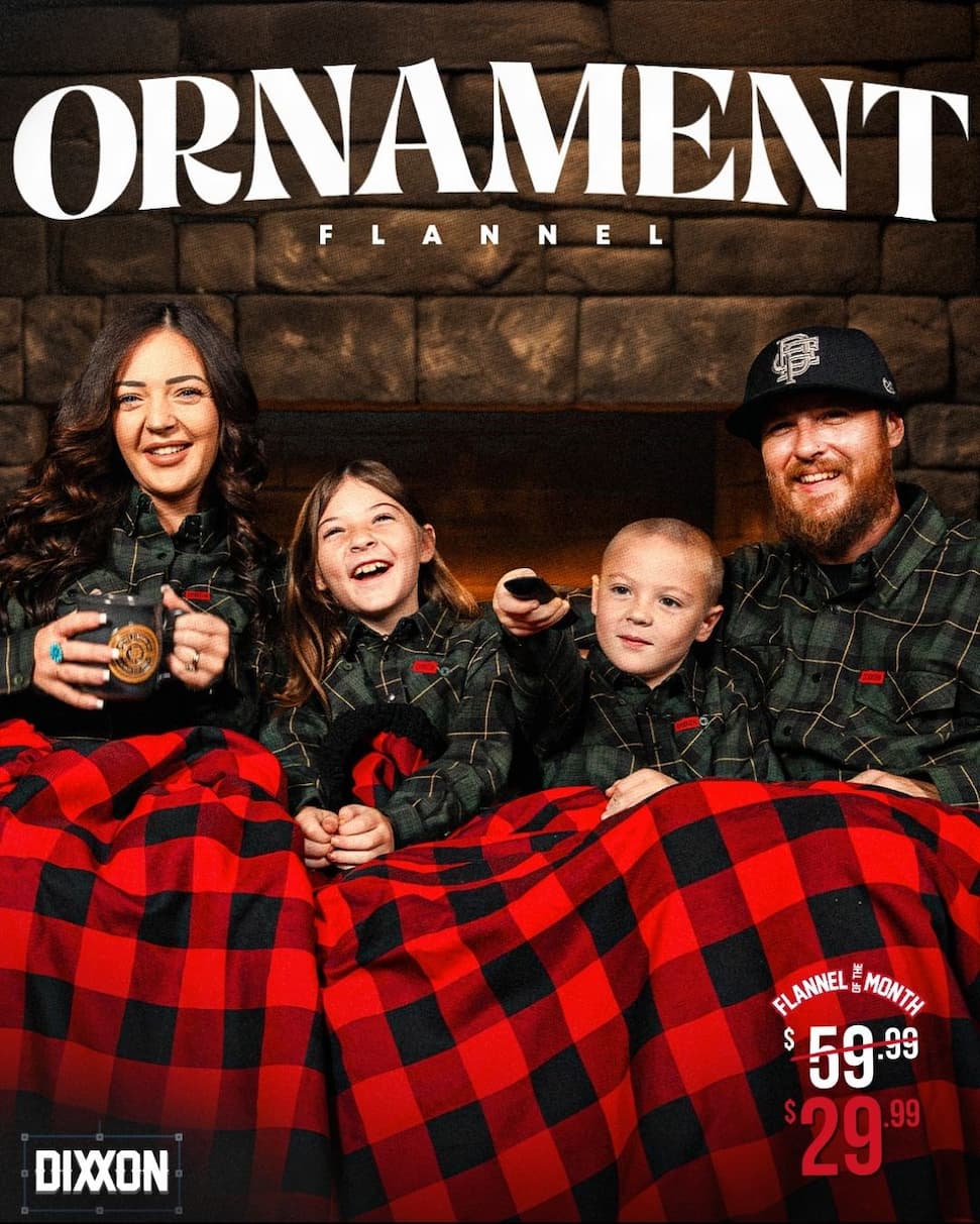 Ornament Flannel