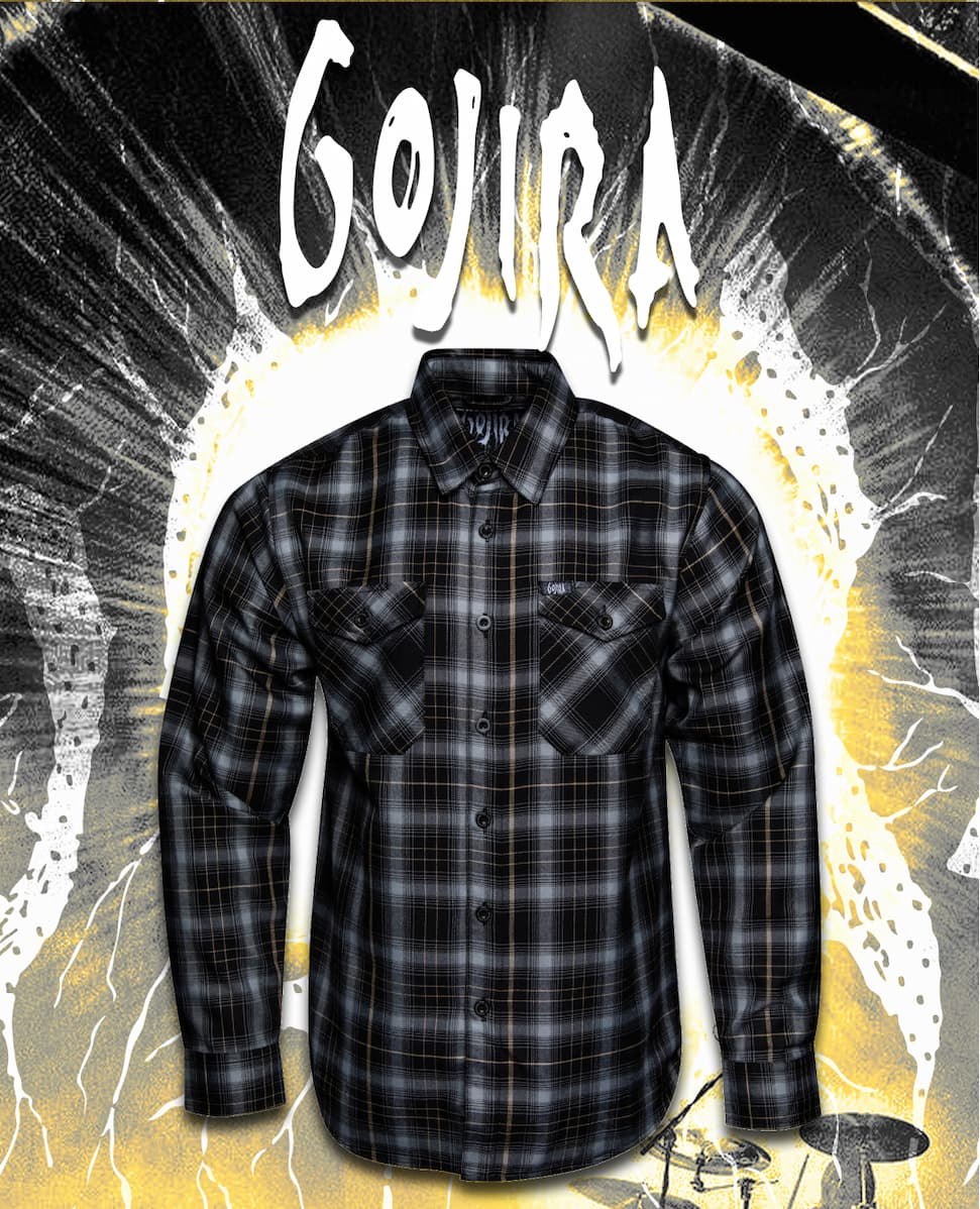 Gojira Flannel
