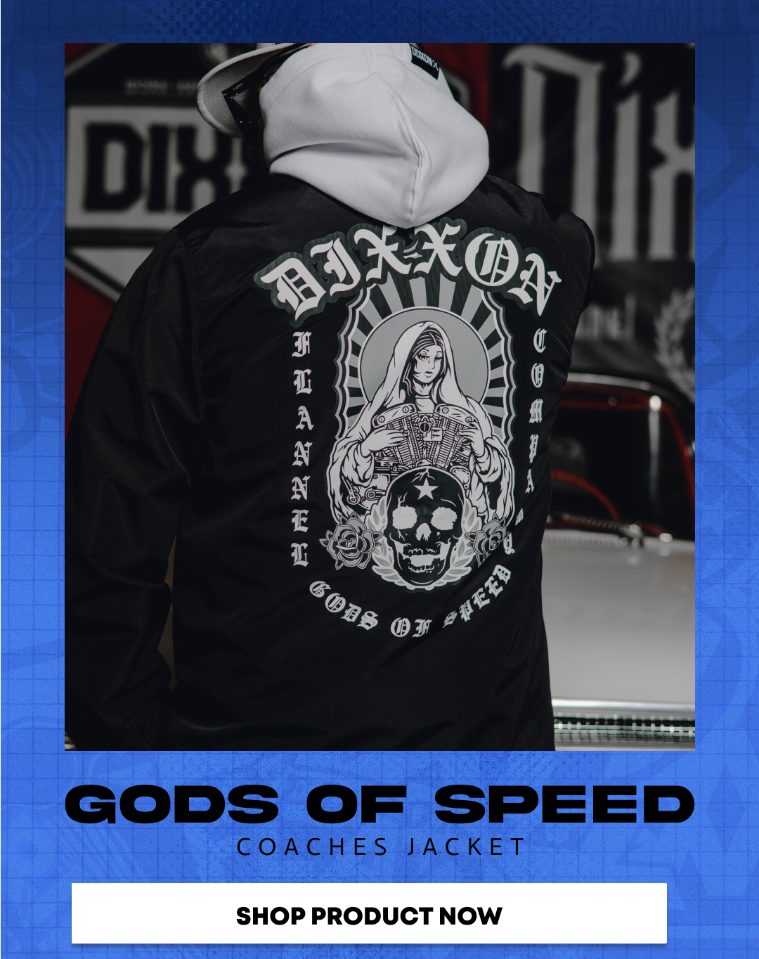 Gods of Speed Coaches Jacket - Black