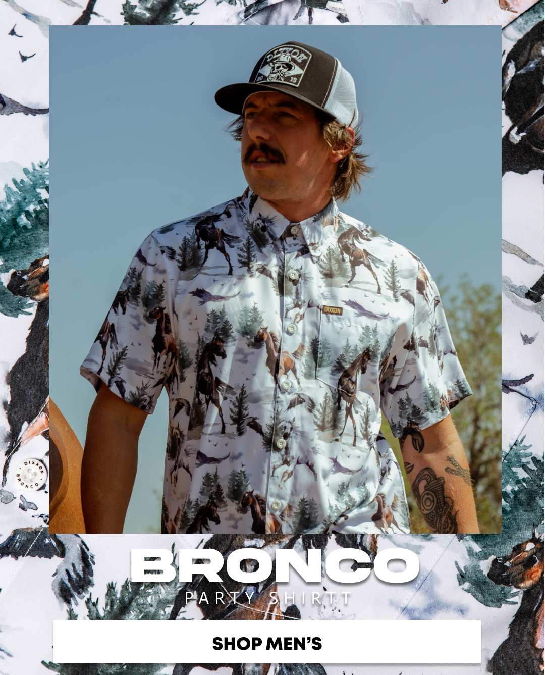 Men's Bronco Party Shirt