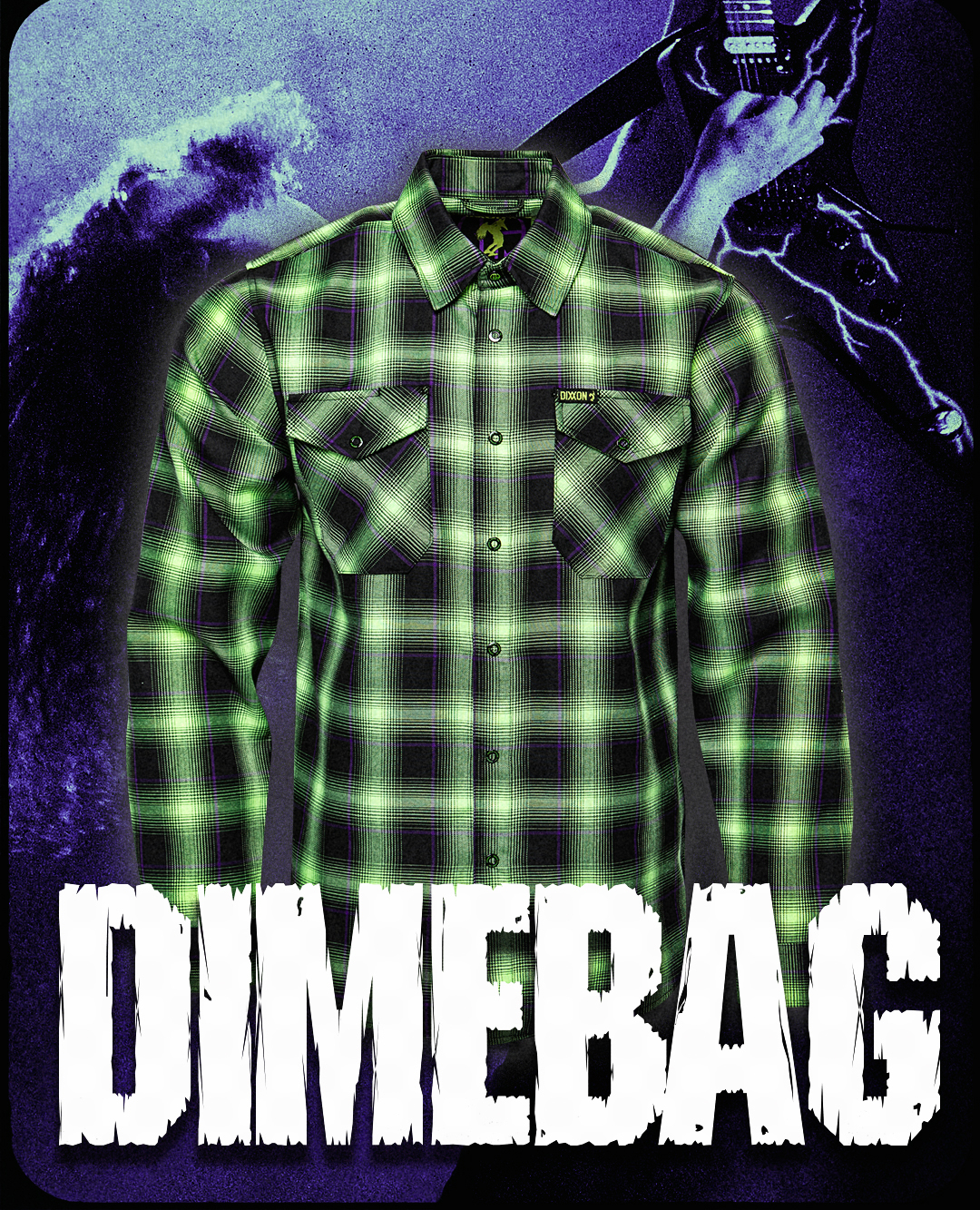 Dimebag Darrell Flannel