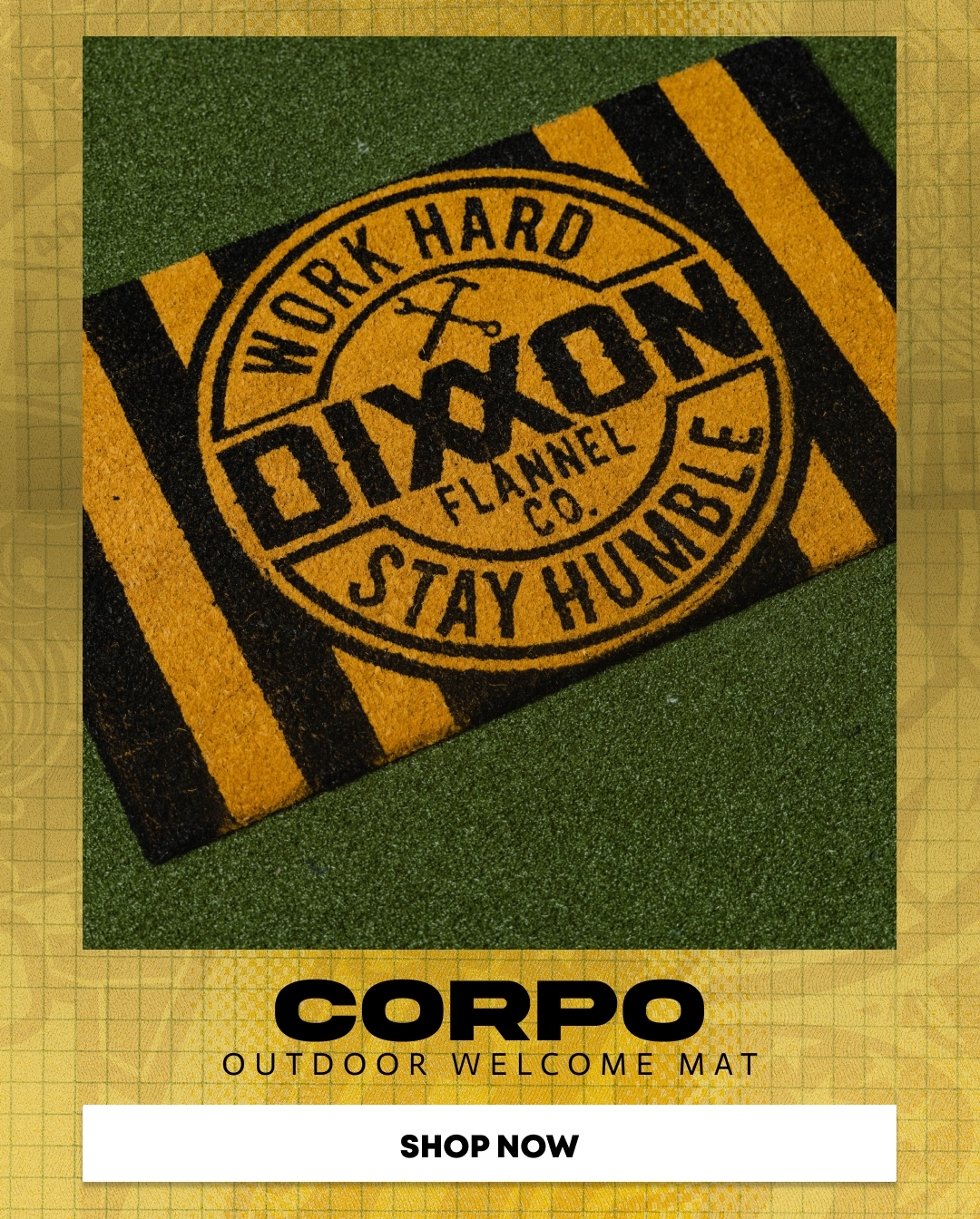 Corpo Outdoor Welcome Mat