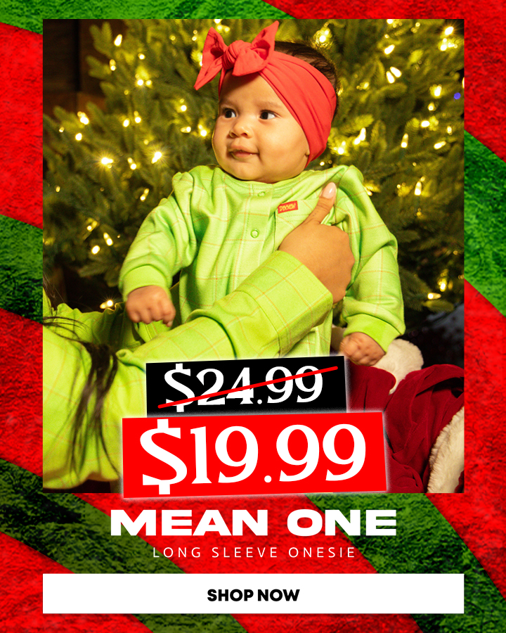 Mean One Baby Onesie