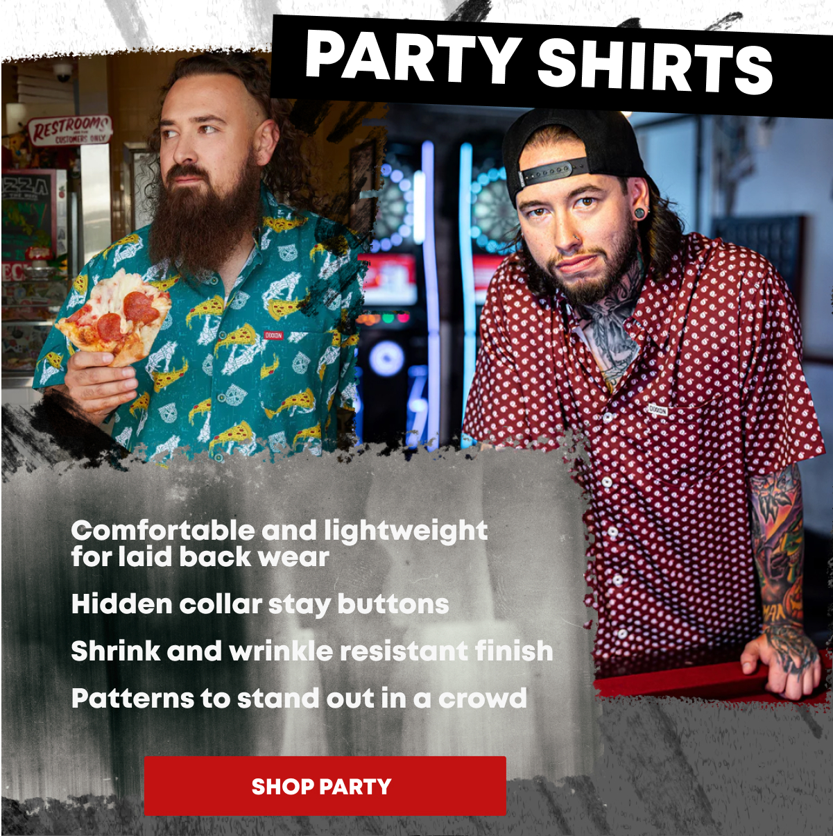 Shop Party Shirts