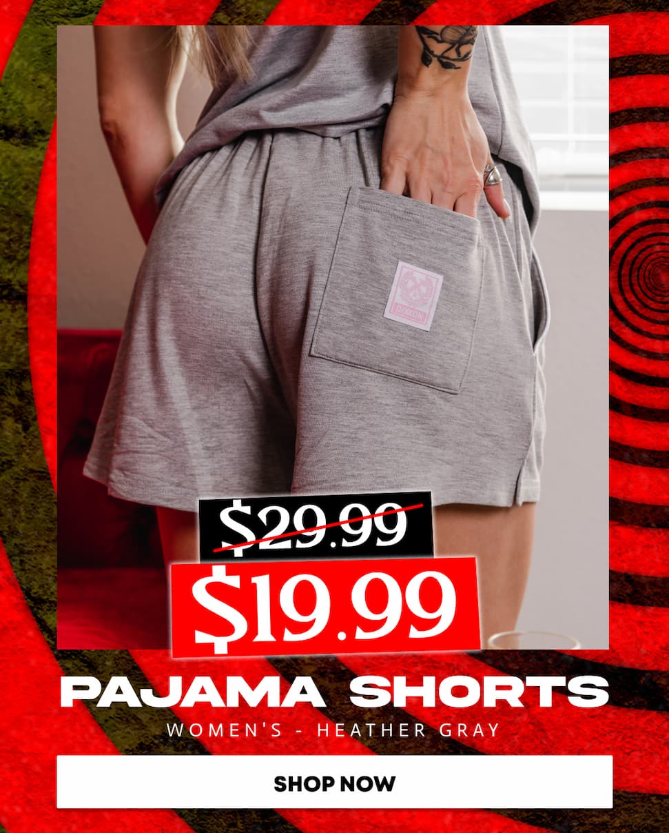 Women's Pajama Shorts - Heather Gray