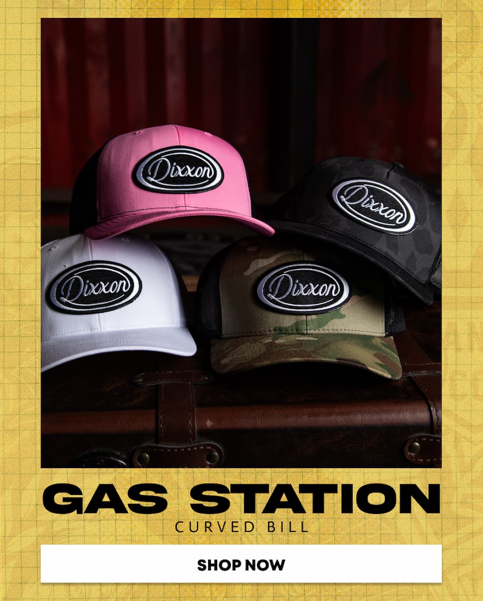 Gas Station Curved Bill Trucker Snapback