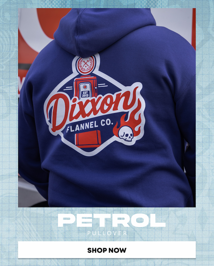 RWB Petrol Pullover Hoodie - Navy