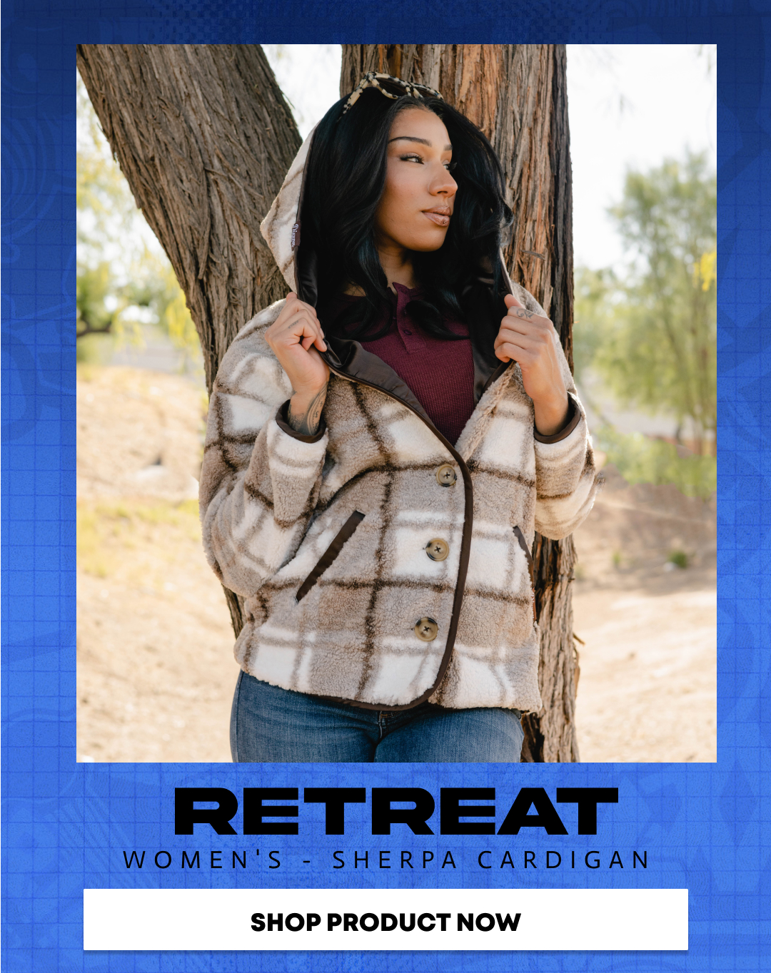 Women's Retreat Sherpa Cardigan