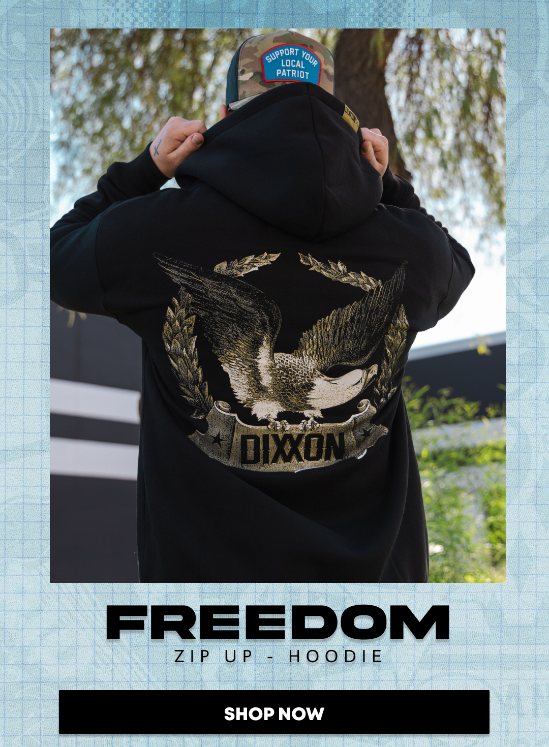 Freedom Isn't Free Zip-Up Hoodie