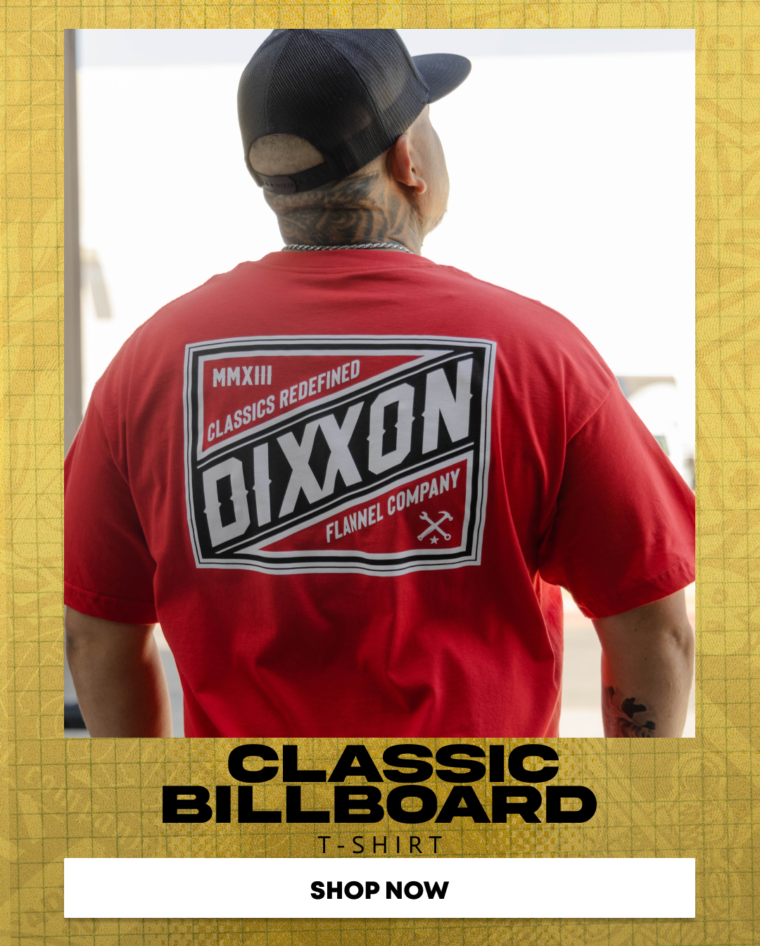 Classic Billboard Tee - Red