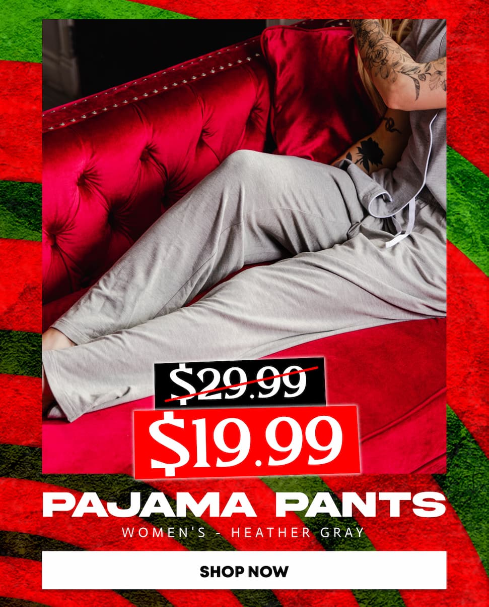Women's Pajama Pants - Heather Gray