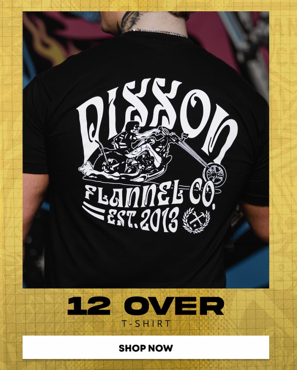 12 Over T-Shirt - Black