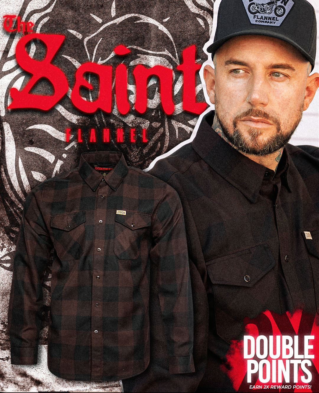 The Saint Anniversary Flannel