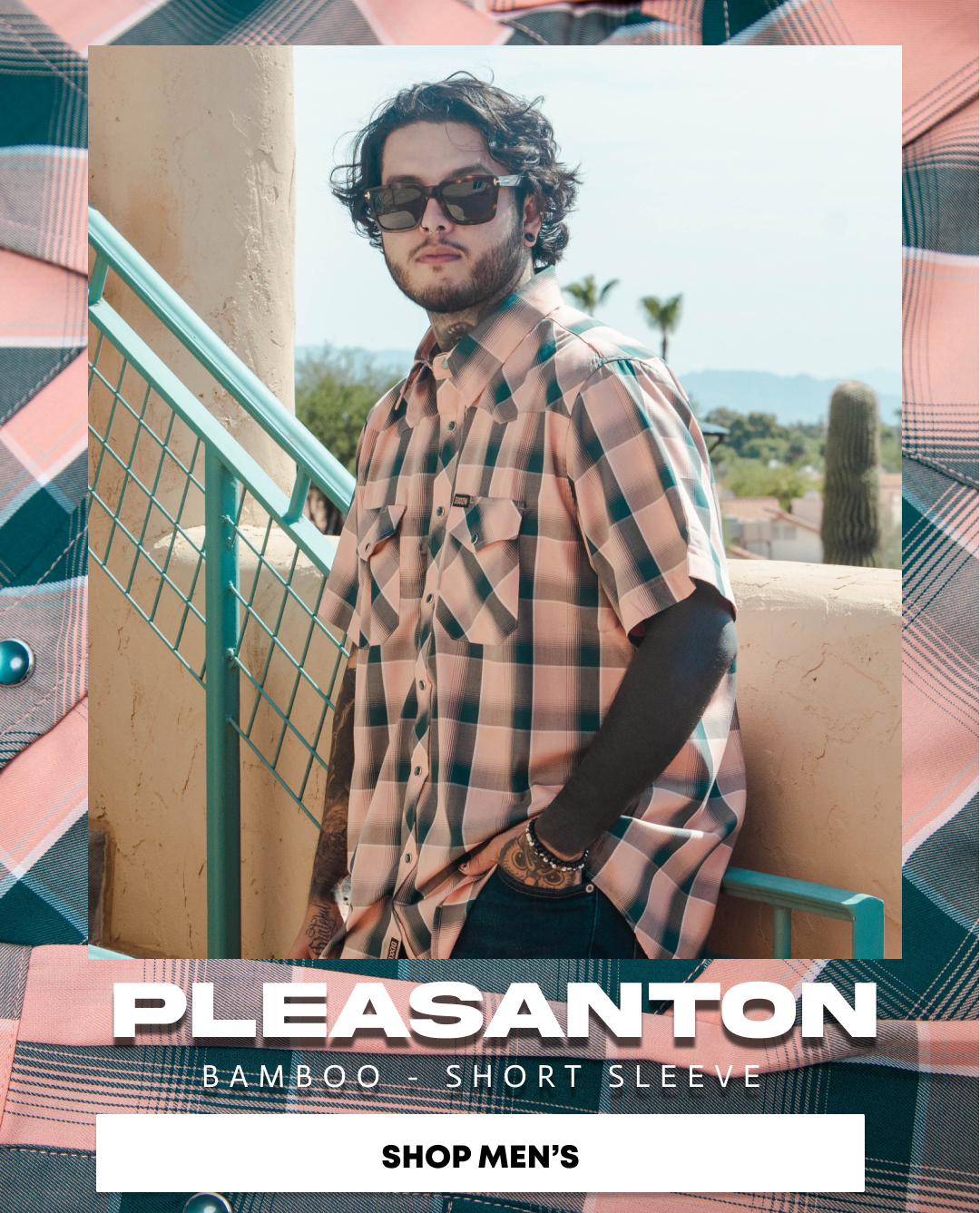 Men's Pleasanton Short-Sleeve Bamboo