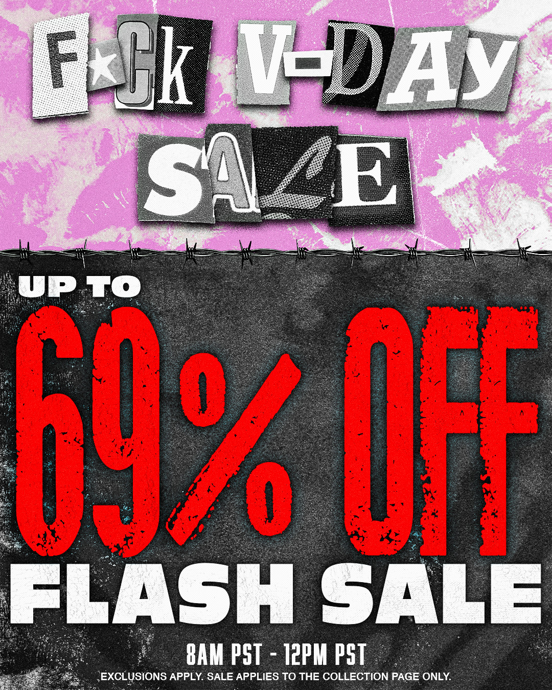 69% OFF FLASH SALE