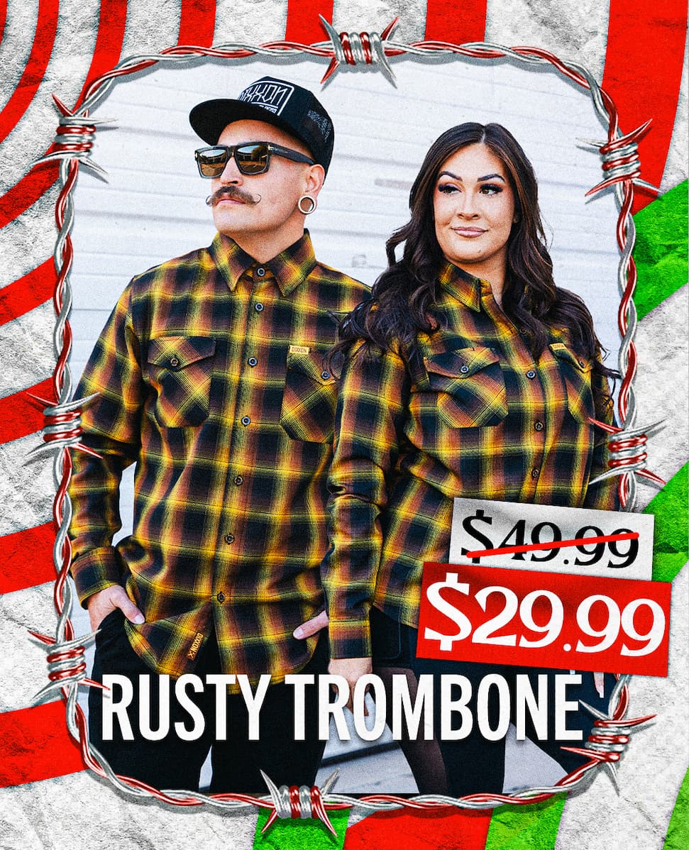 Rusty Trombone Flannel
