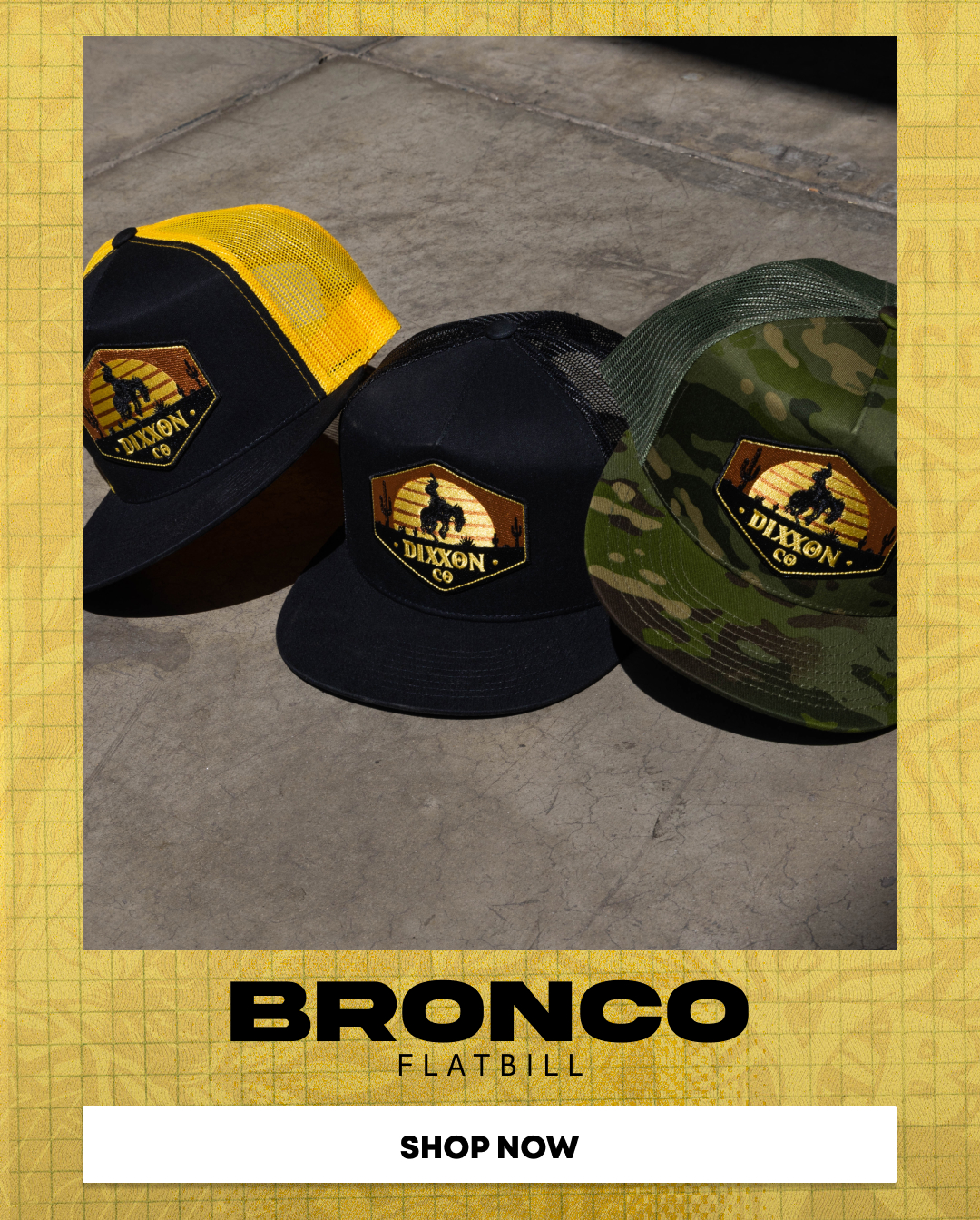 Bronco Flat-Bill