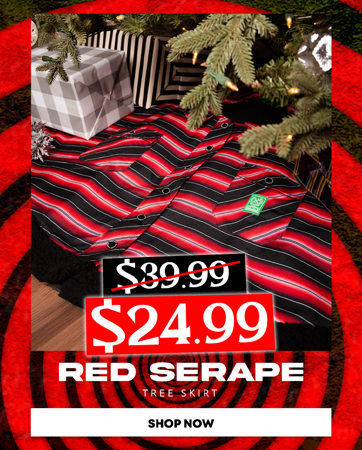 Red Serape Tree Skirt