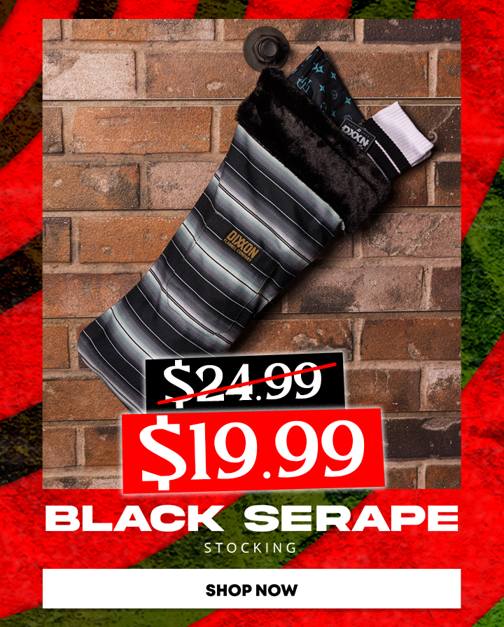 Black Serape Stocking
