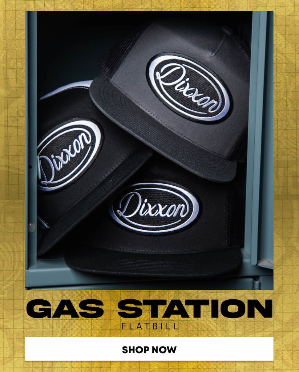 Gas Station Flat Bill Trucker Snapback
