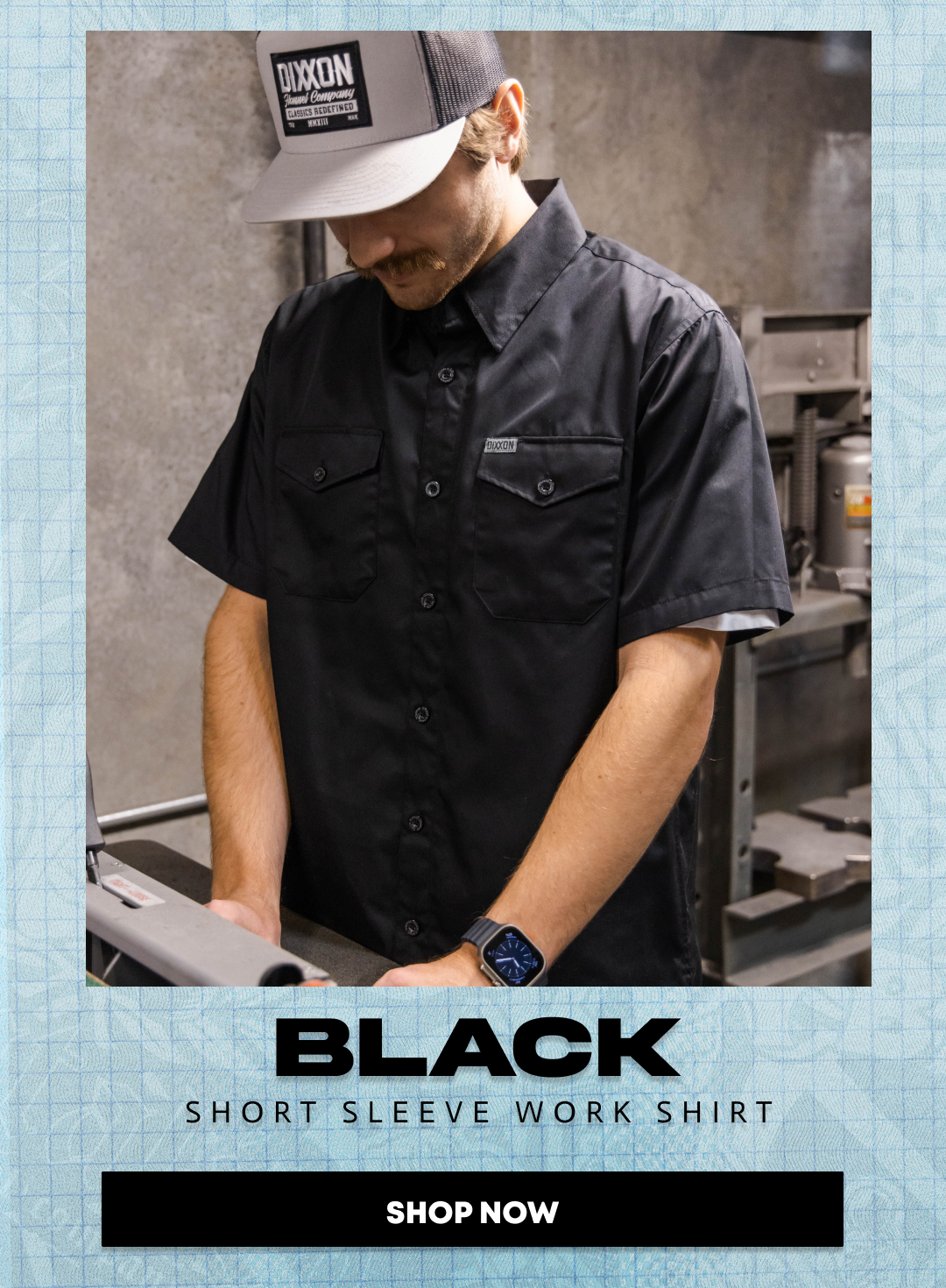Work Shirt Short-Sleeve - Black