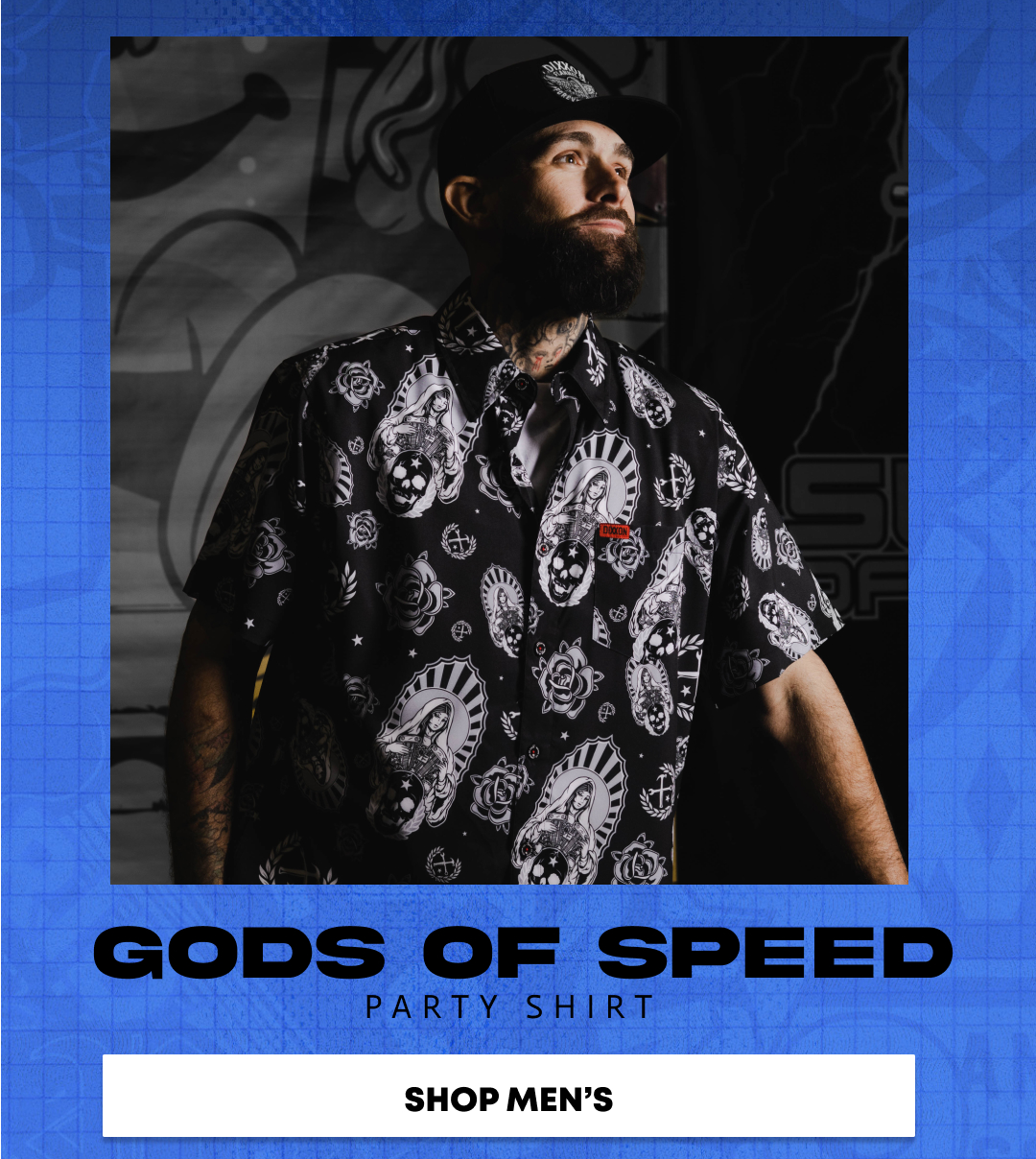 Gods of Speed Party Shirt