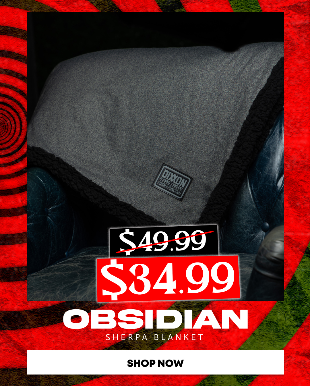 Obsidian Sherpa Blanket