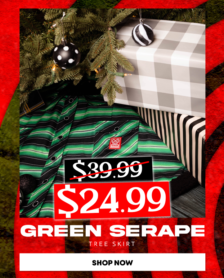 Black Serape Tree Skirt