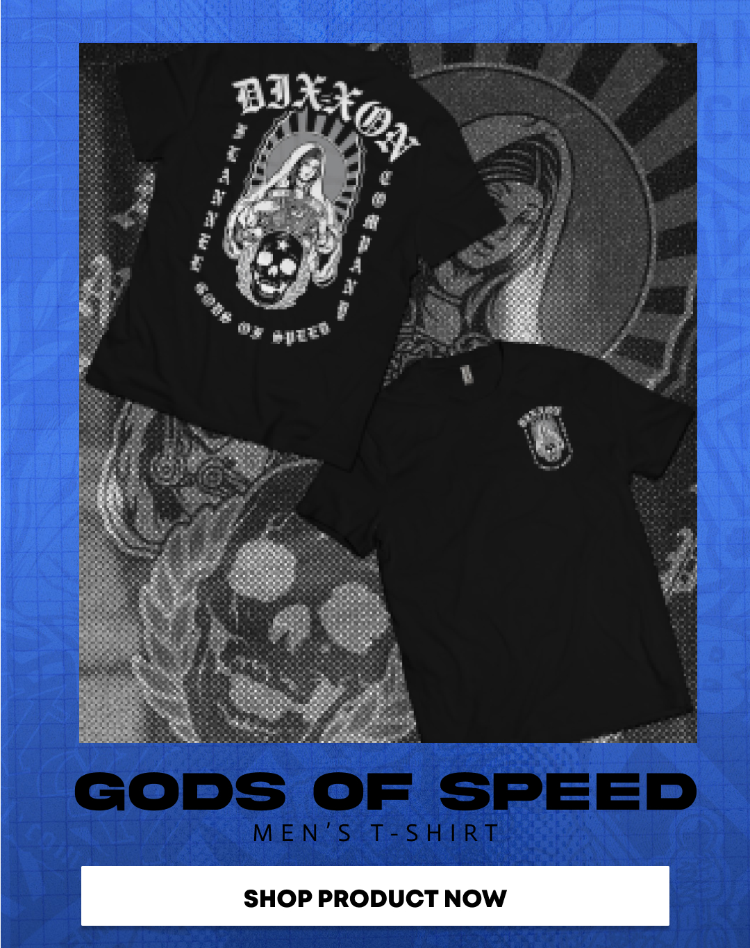 Gods of Speed T-Shirt - Black