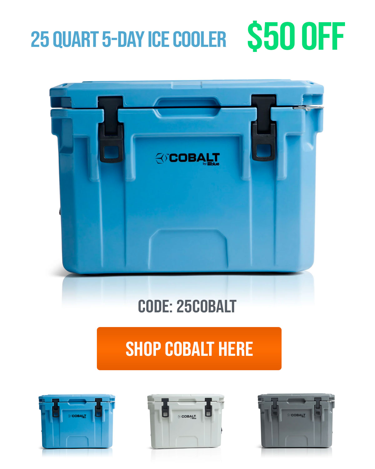 25 Quart Cobalt on Sale