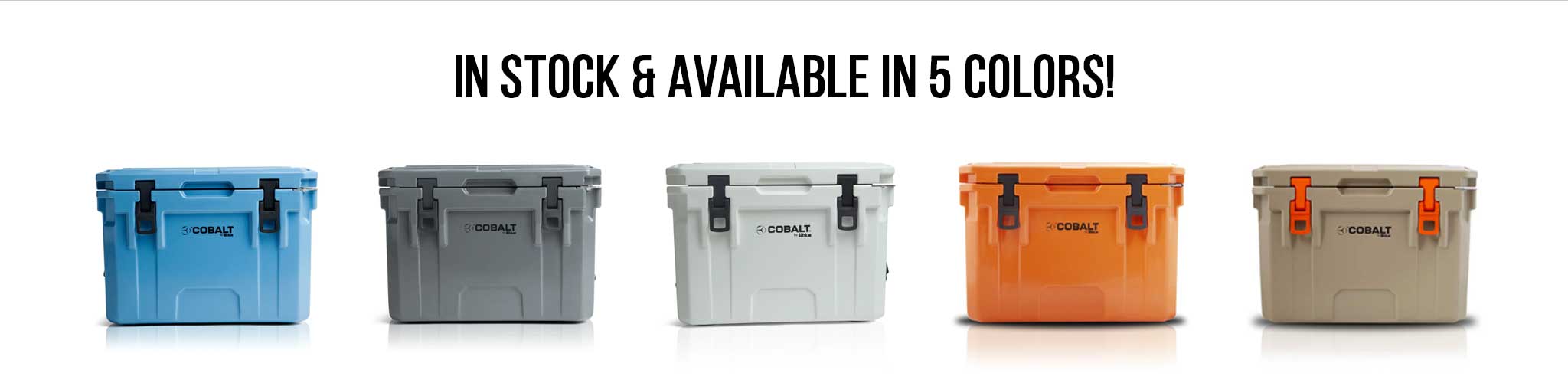 Cobalt 25 Qt in 5 Colors!
