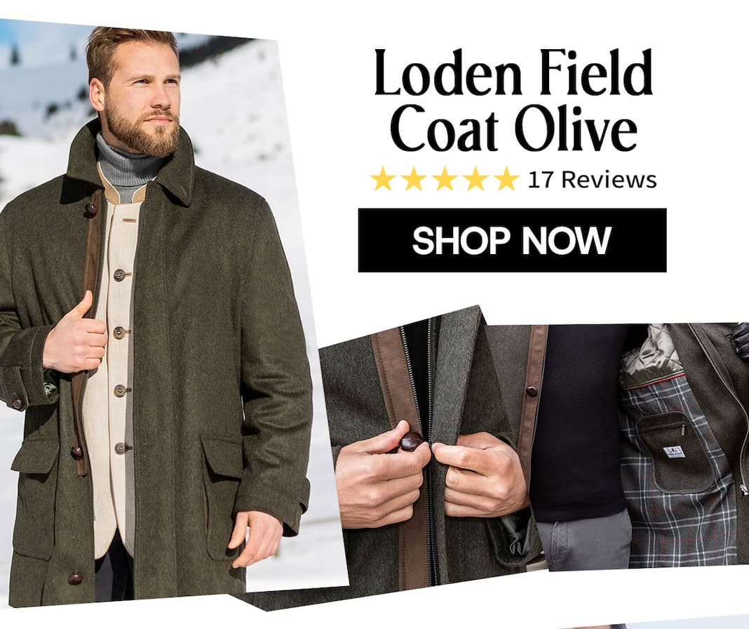 Loden Field Coat Olive