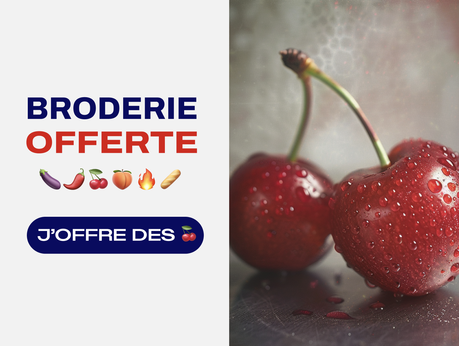 BRODERIE OFFERTE