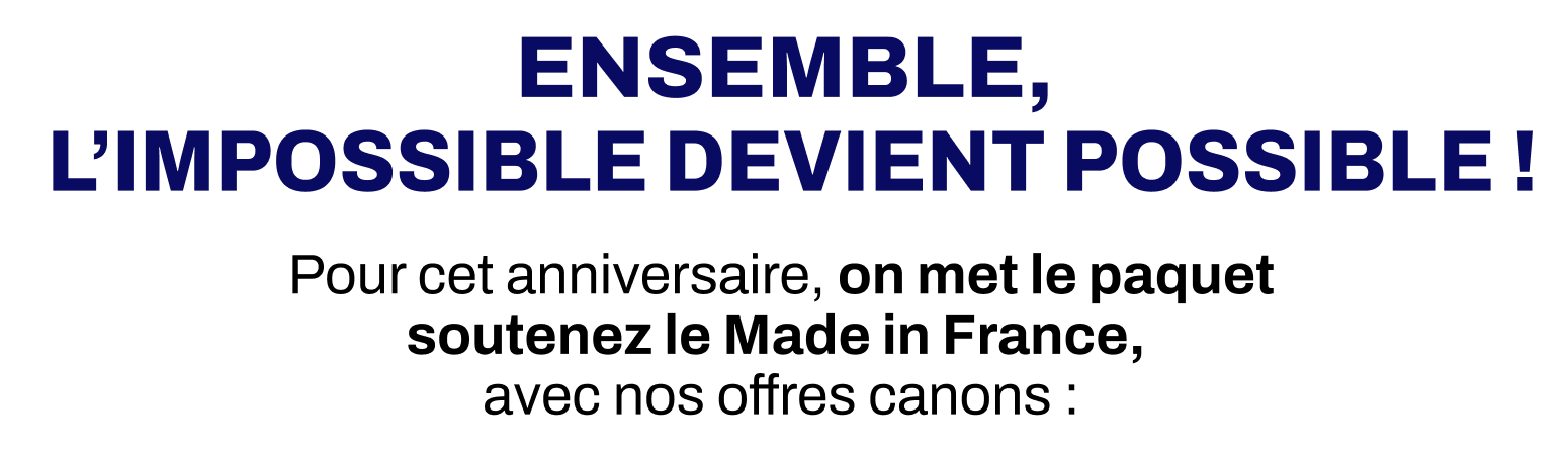 ÉDITION LIMITÉE ANNIVERSAIRE