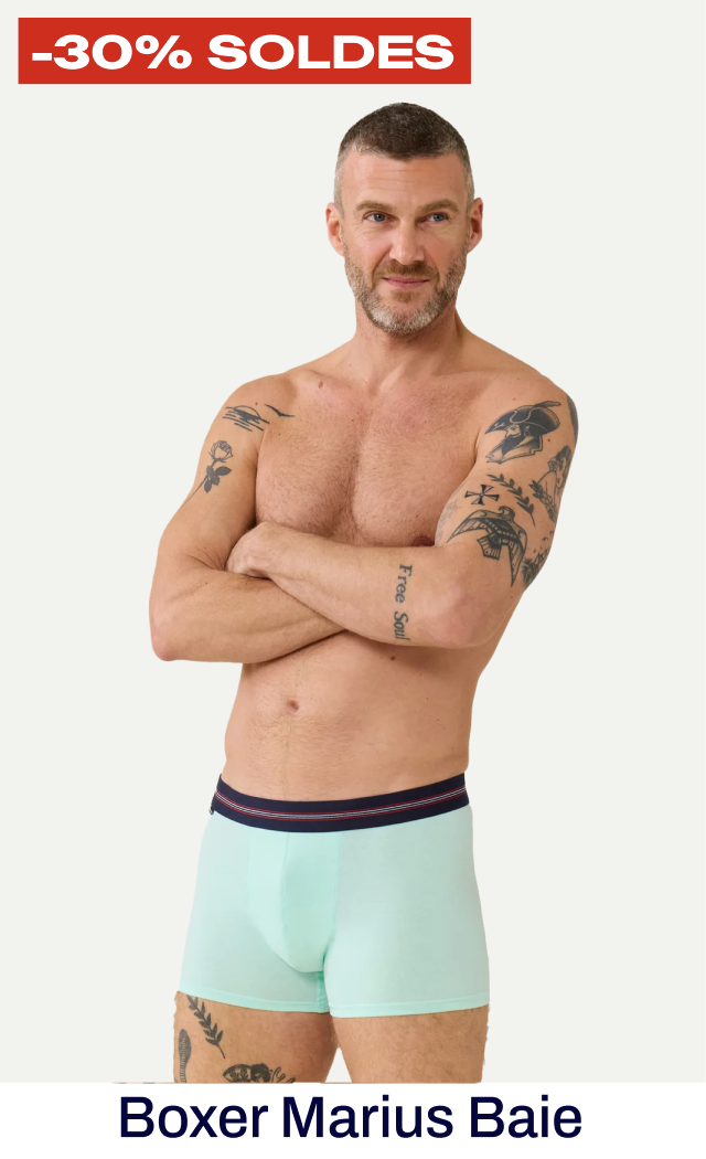 BOXER EN COTON - MARIUS BAIE