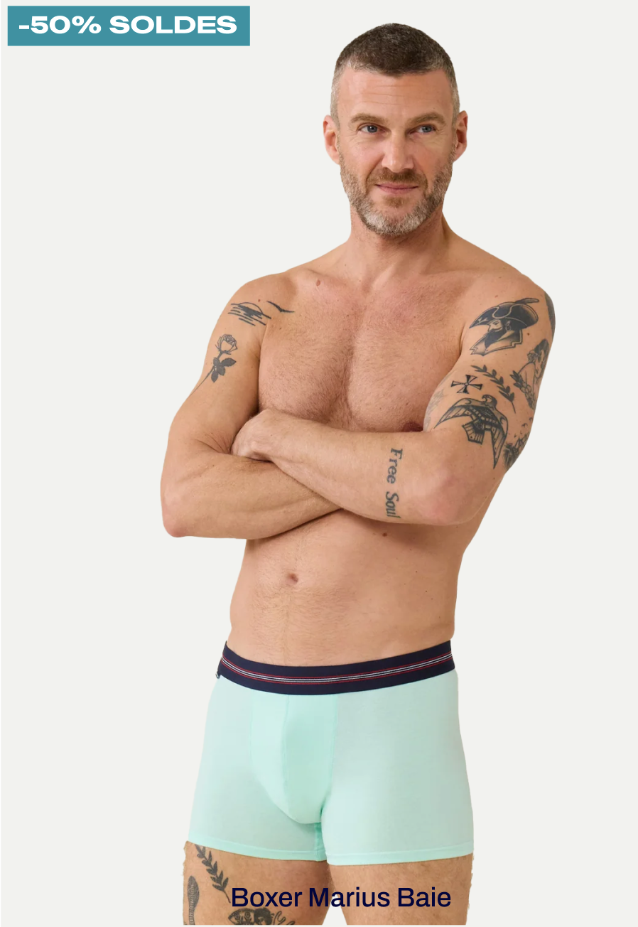 BOXER EN COTON - MARIUS BAIE