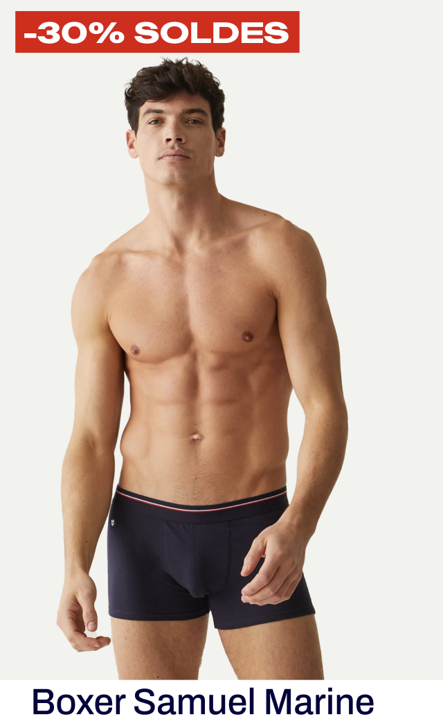 BOXER EN LYOCELL - SAMUEL MARINE