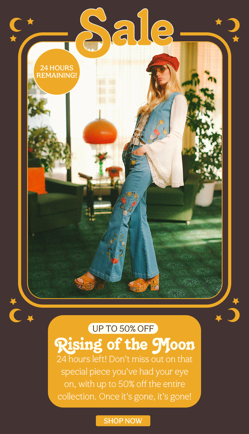 Final 24 Hours of Sale UP TO 50 OFF The Hippie Shake