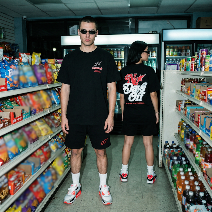 Outrank brand collection to match Air Max 90 Infrared