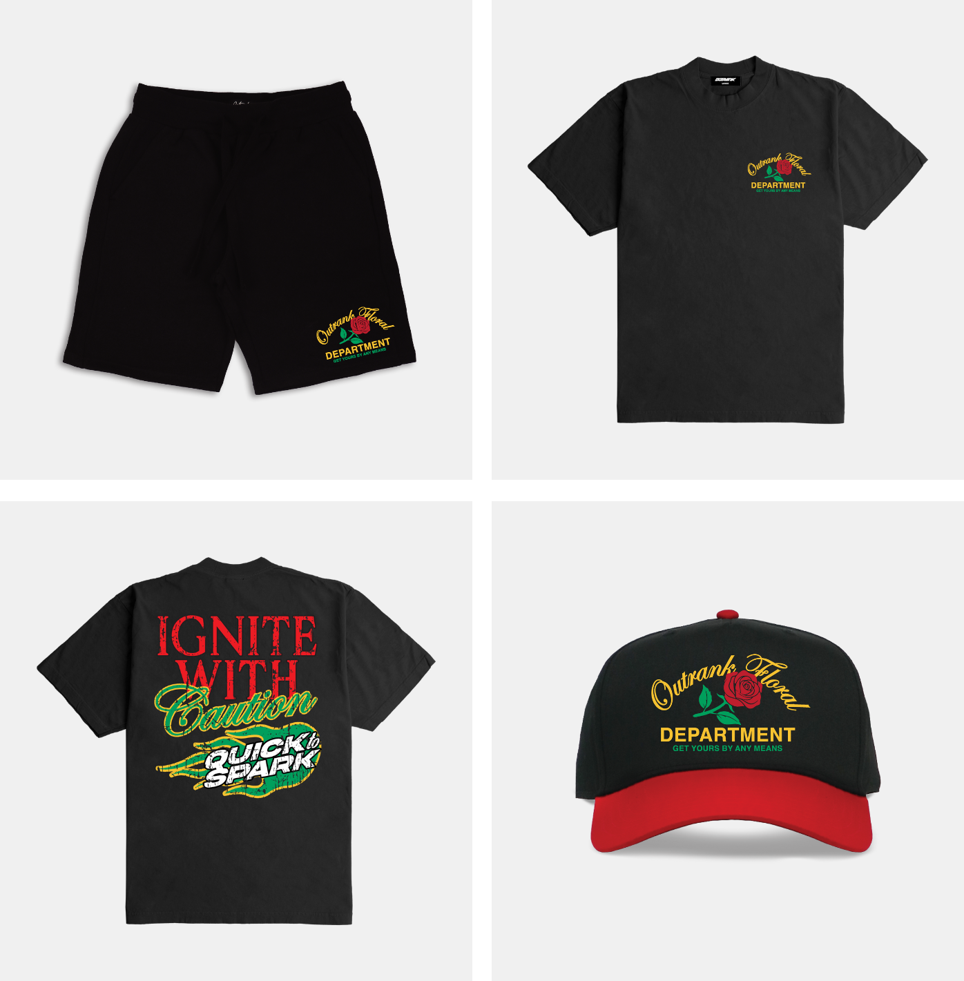 Outrank brand collection to match Air Jordan 1 Low OG 